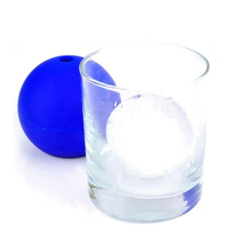 1 Pack Silicone Molds Sphere Big Ice Ball Maker for Whiskey view 2
