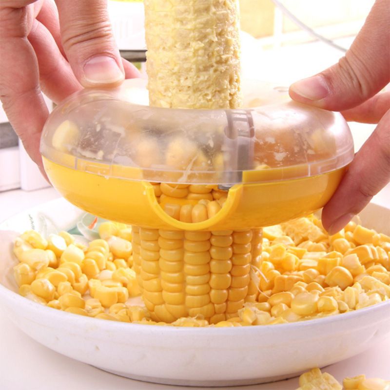 Corn Cobber Peeler, Corn Kernel Remover Tool, Best Corn Peeler, Corn Hob view 3