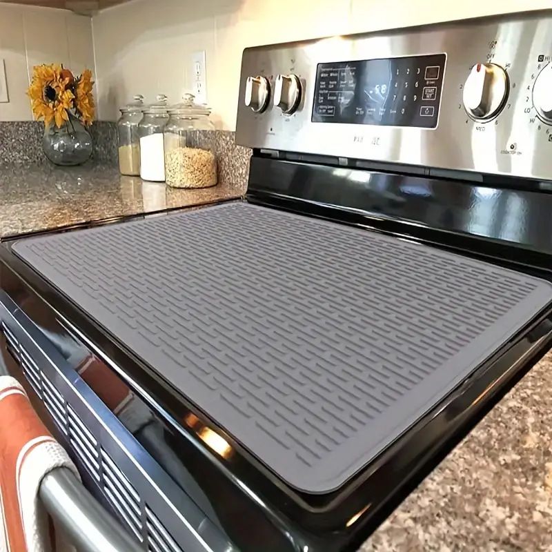 Multipurpose Sink Mat Silicone Non-Slip Under Sink Mat Heat Resistant Solid view 2