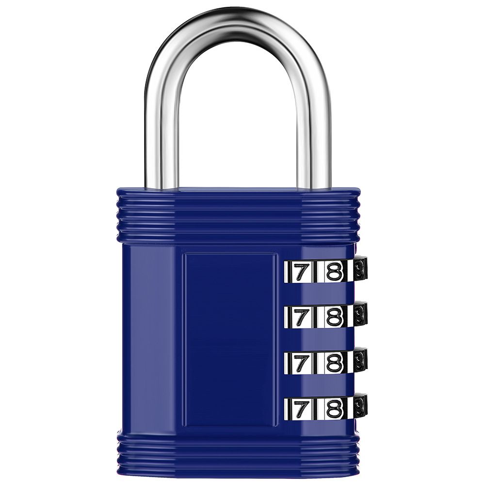 Combination Lock, 4 Digit Outdoor Waterproof Padlock for School Gym Locker