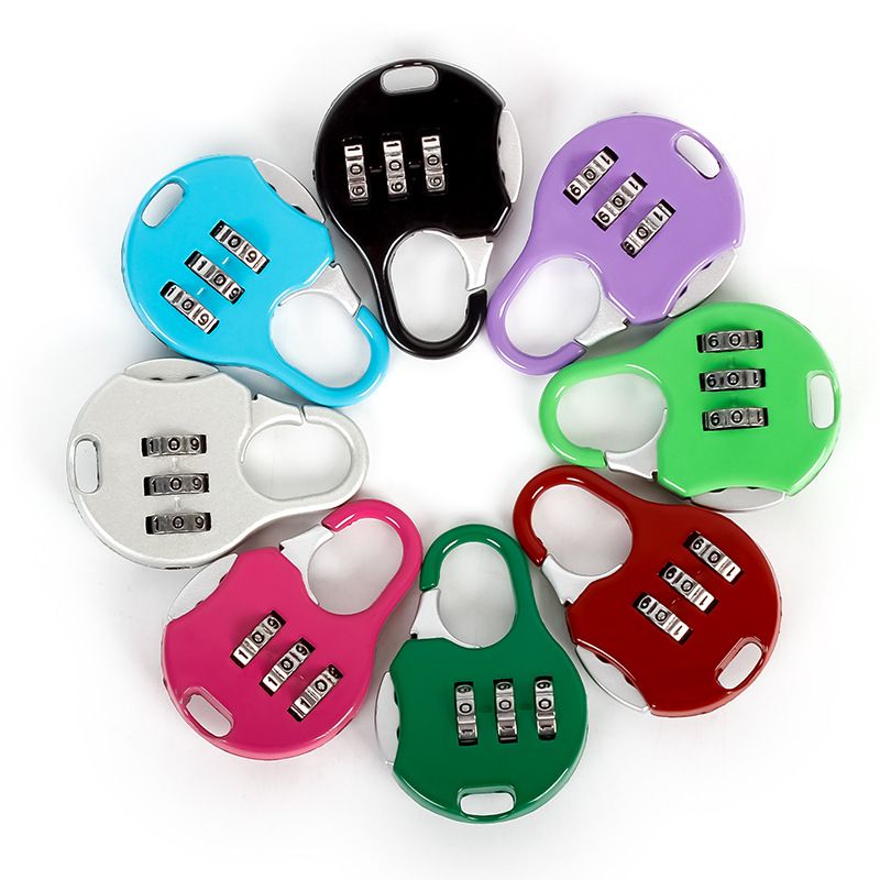 3 Digit Combinations Padlock The Safe Cipher Lock Resettable Code Lock — image 1