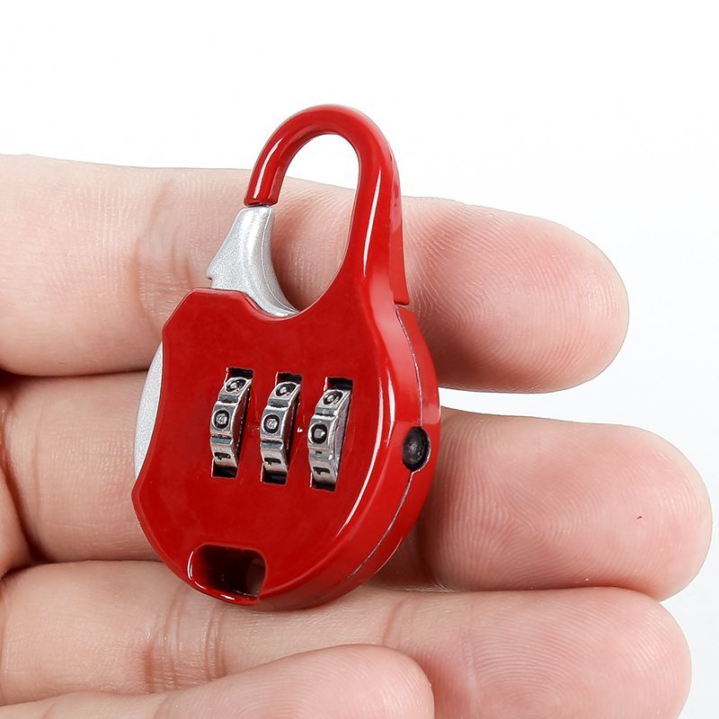 3 Digit Combinations Padlock The Safe Cipher Lock Resettable Code Lock view 3