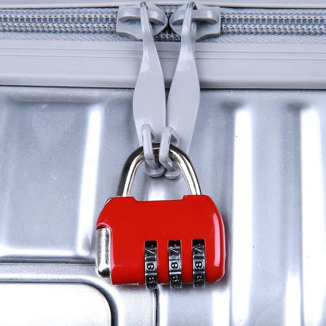 3 Digit Combinations Padlock The Safe Cipher Lock Resettable Code Lock view 5