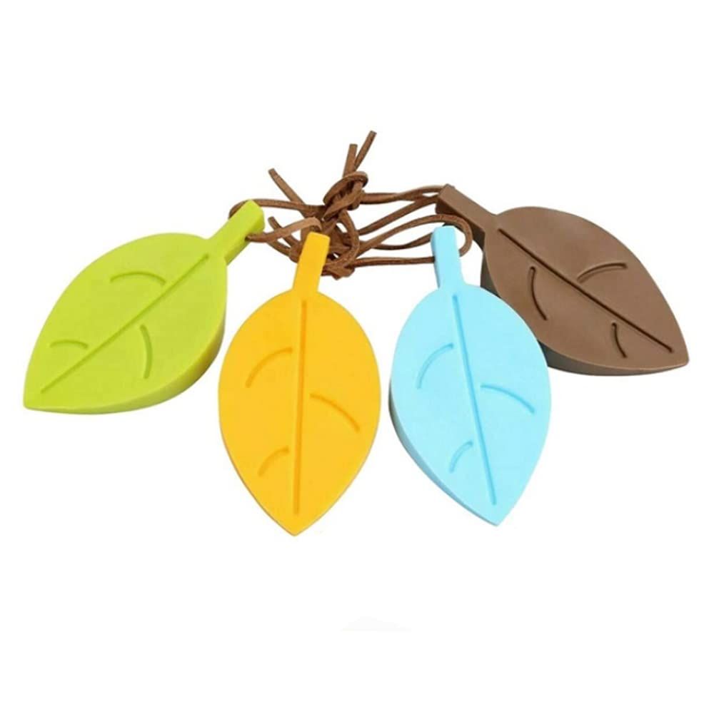 Colorful Silicone Leaves Door Stopper view 2