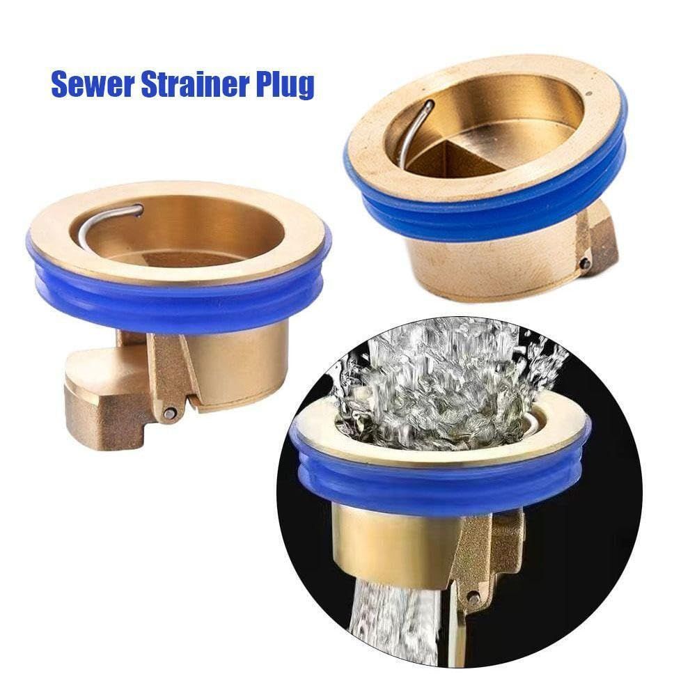 Shower Floor Drain Insert Drain Plug Anti-Odor Plug Sewer Core One Way Drain view 2