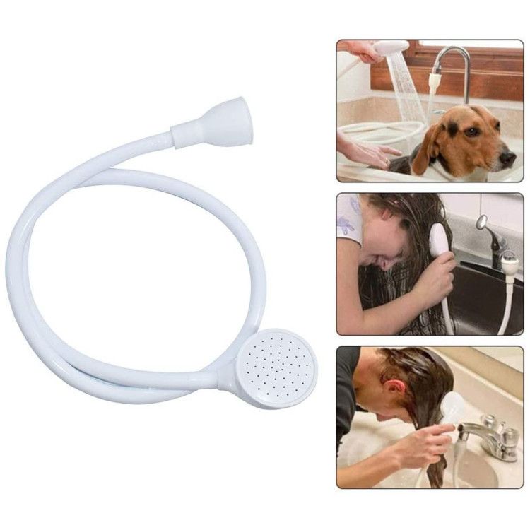 Sink Spray Hose,Portable Sink Hose Faucet Sprayer, Shampoo Sprayer Handheld view 4