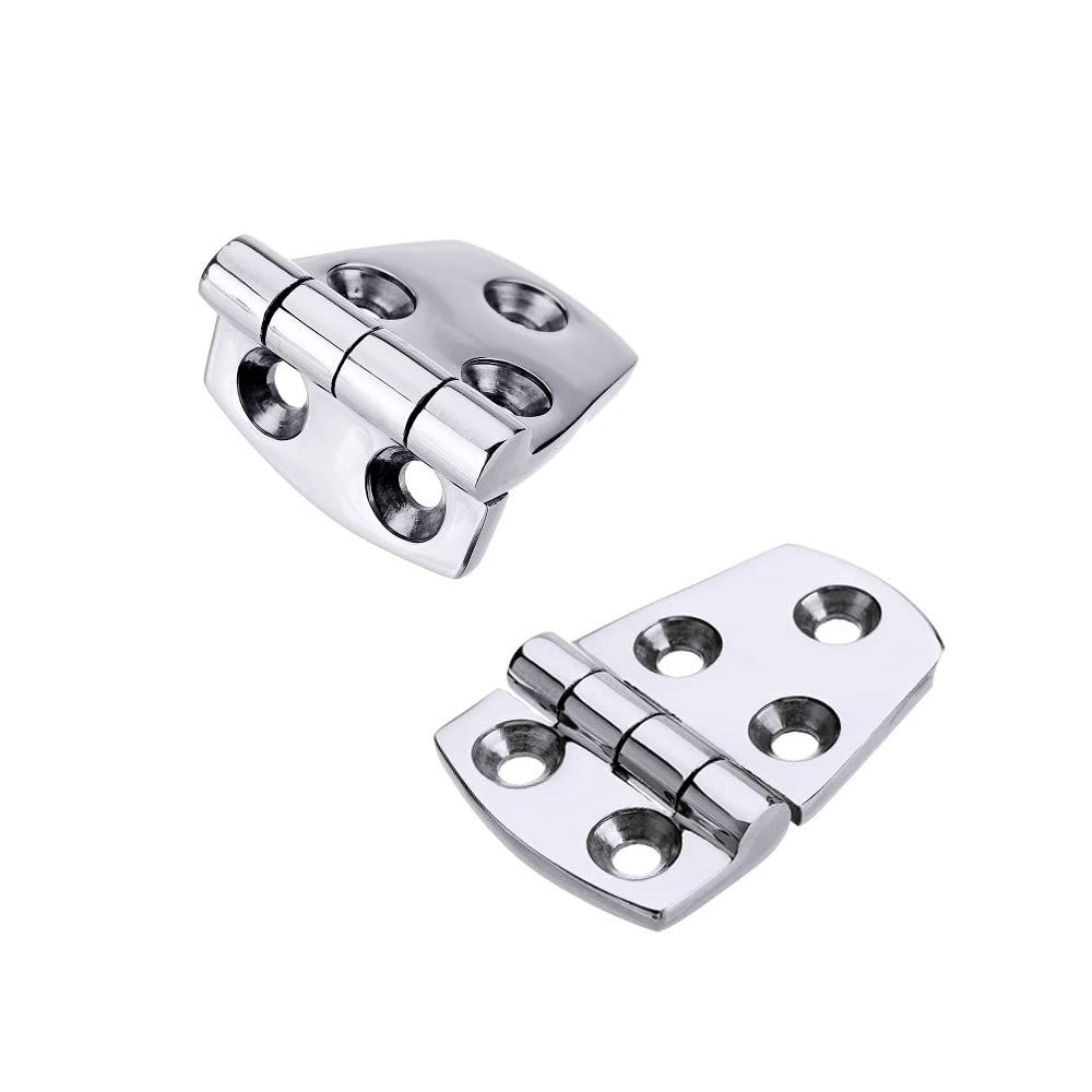 Boat Shortside Hinges Marine Flush Hatch Compartment Hinge Heavy Duty view 2