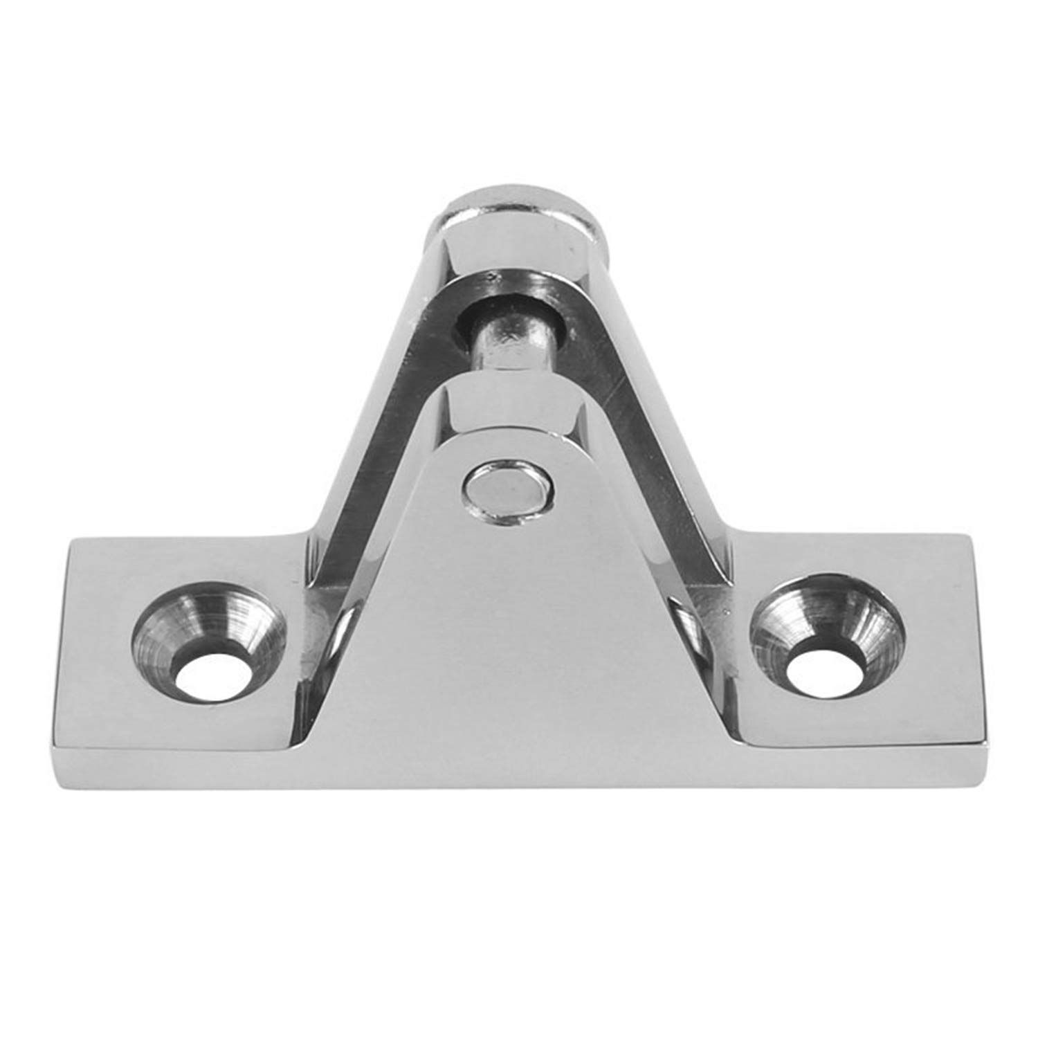 2 PCS Marine Boat Deck Hinge Mount Top Fitting Hardware 316 Stainless Steel A view 2