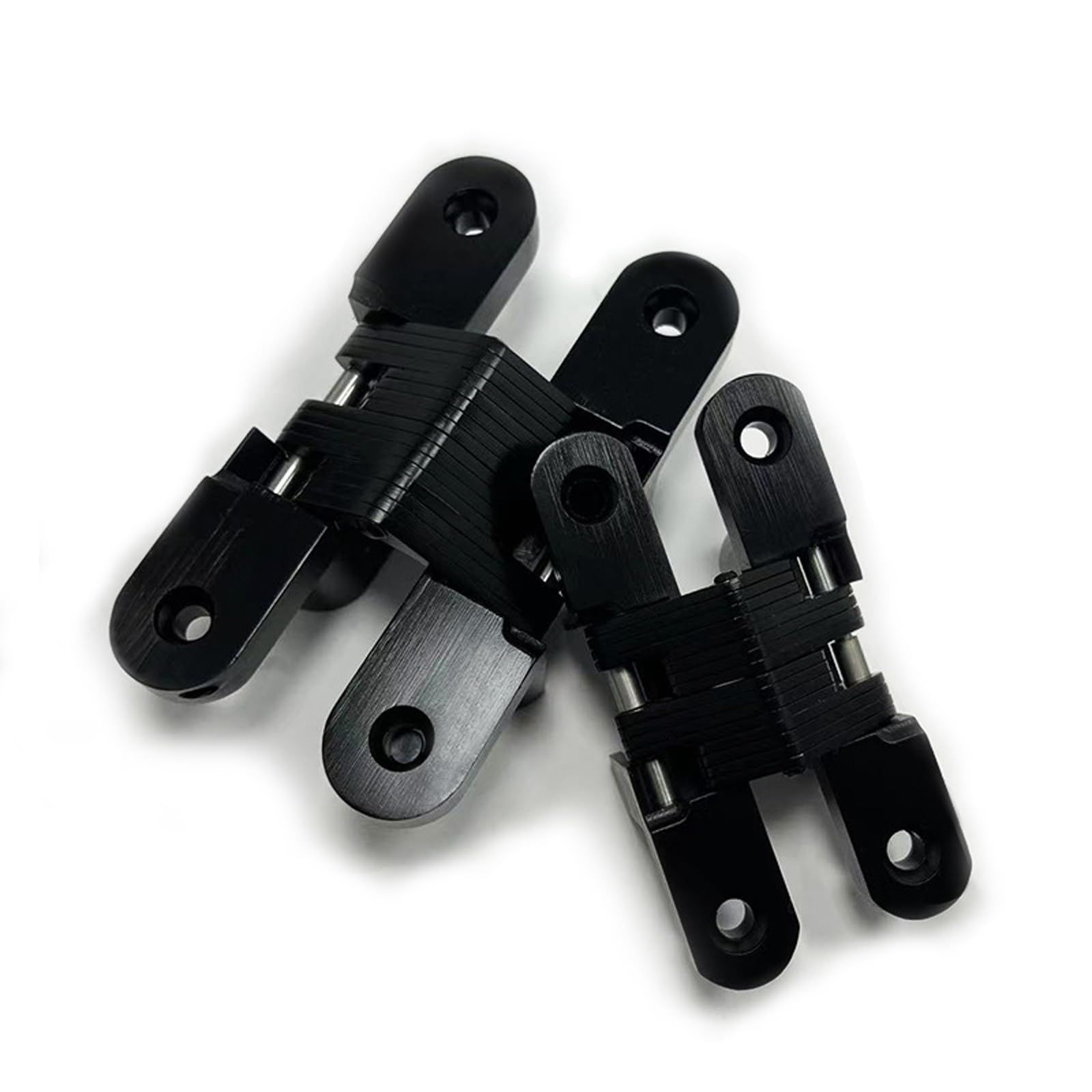 (1 Pair) Hidden gate Hinge Stainless Steel Invisible Door Hinges Concealed