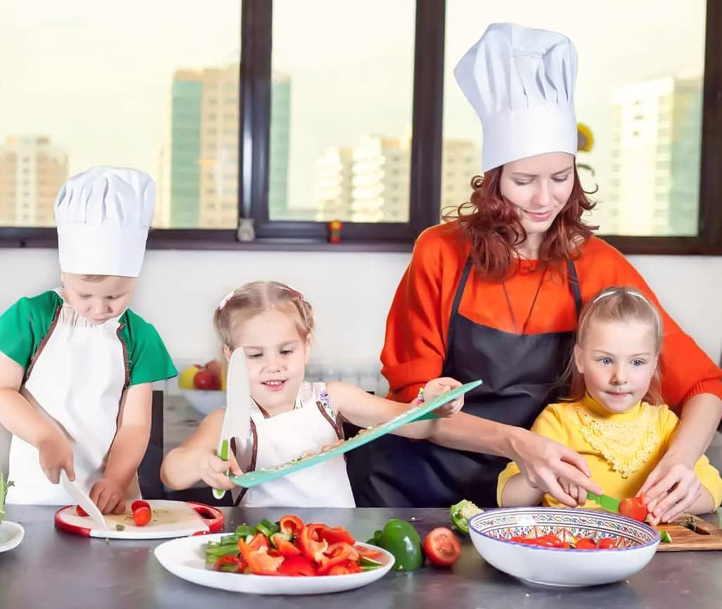 Kids Knife Set 5 Pcs Toddler Safe Knives Plastic Child Friendly Knife with view 5