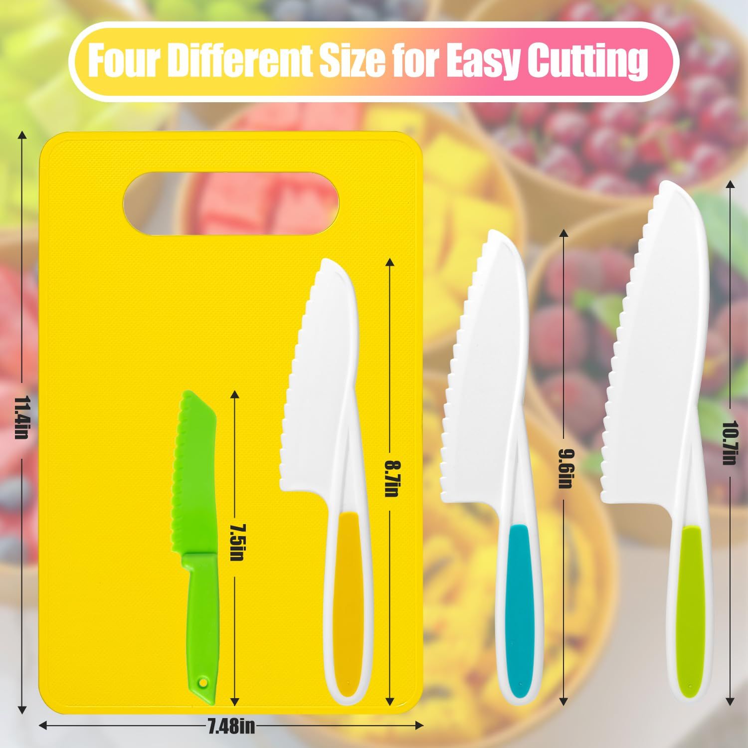 5 Pcs Kids Cooking Sets Real view 2