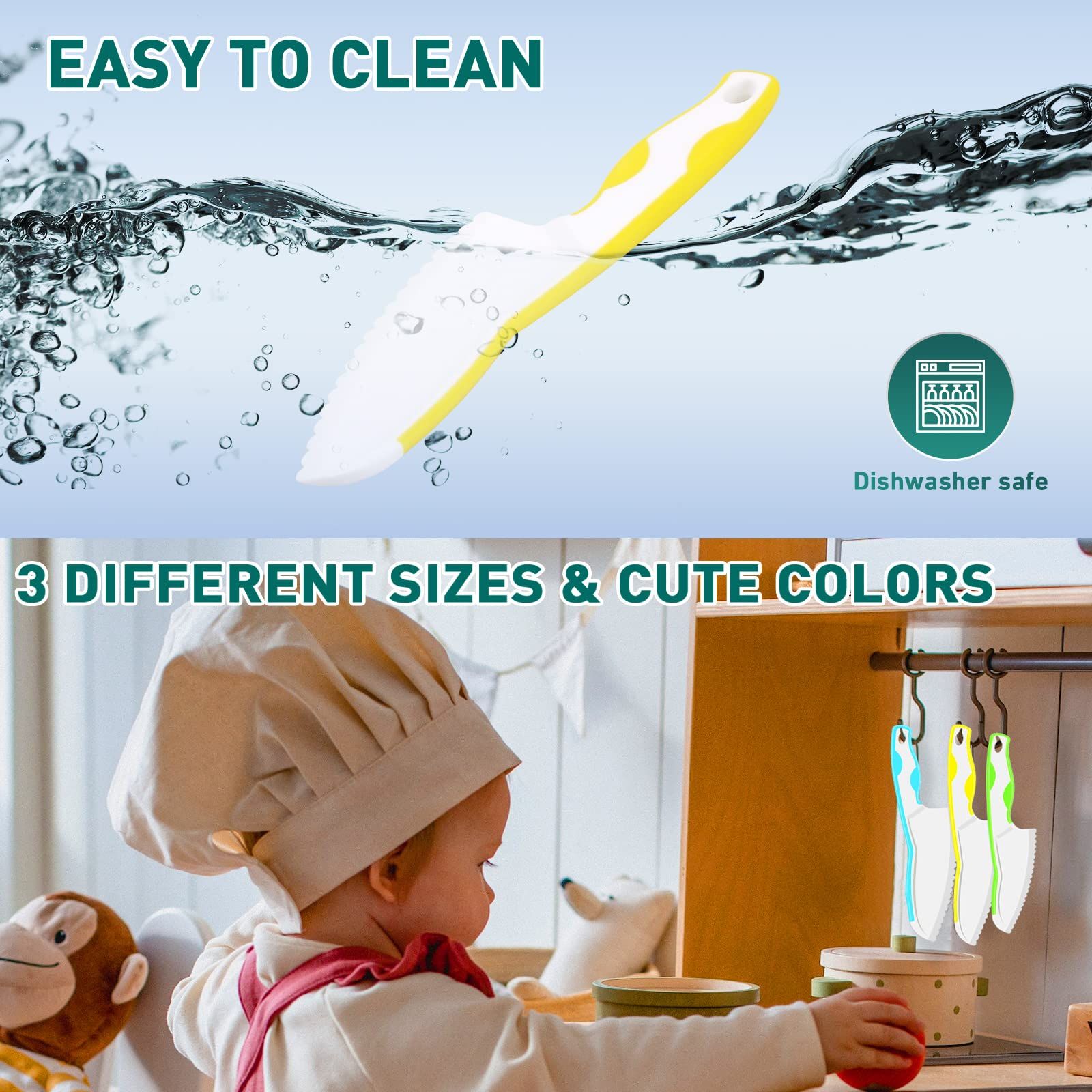 Kids Knife Set for Real Cooking view 4