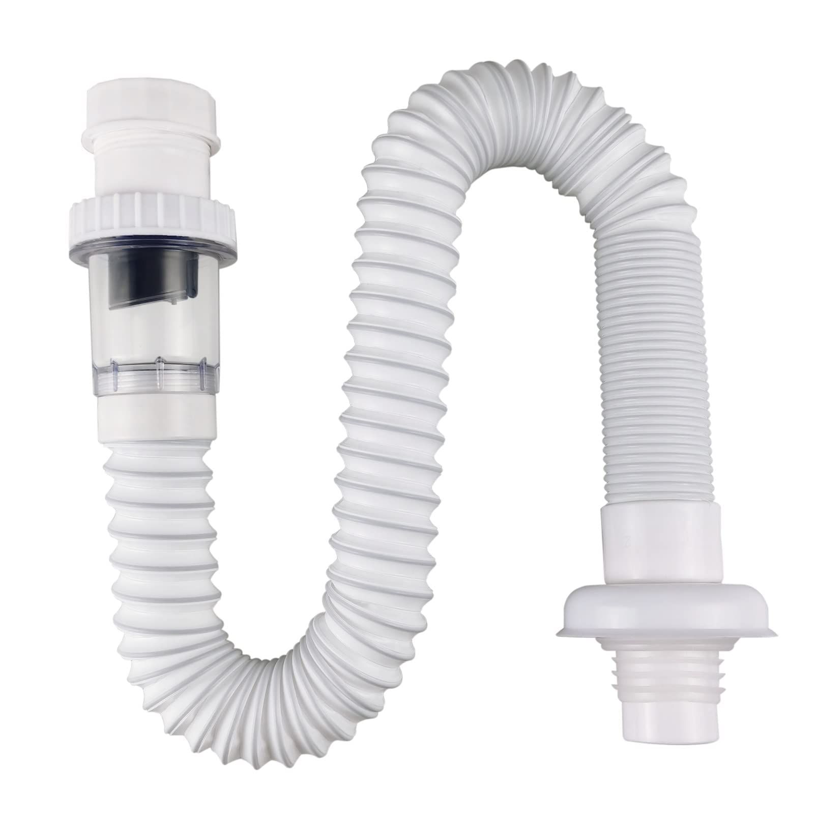 1-1/4 Inch Anti-Odor Expandable Flexible Universal Sink Drain Pipe Wash Basin view 5