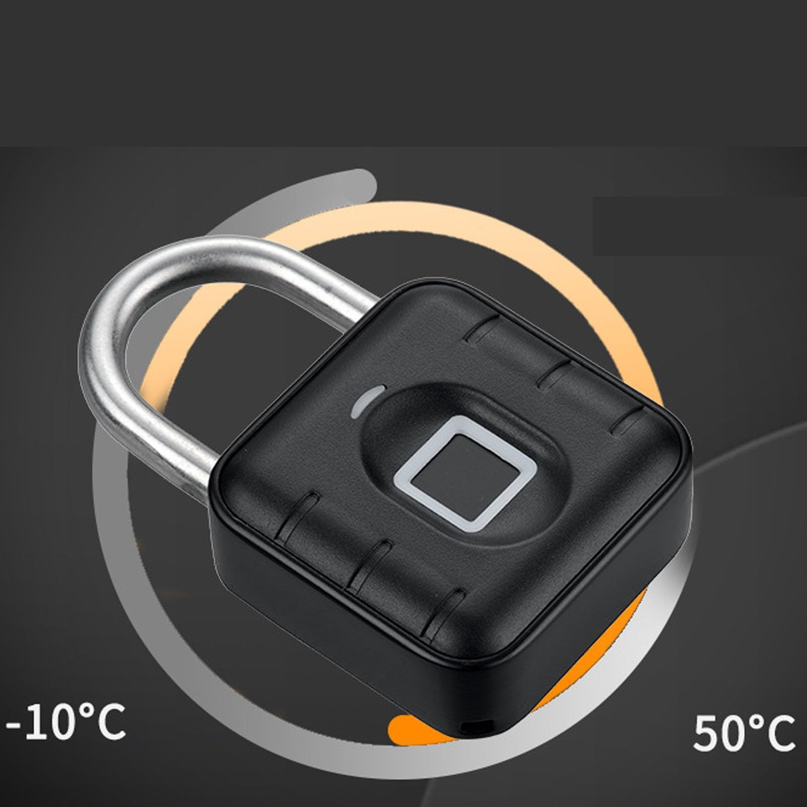 Fingerprint Lock Biometric Smart Keyless Locker Small Rainproof for Bags for bags view 4