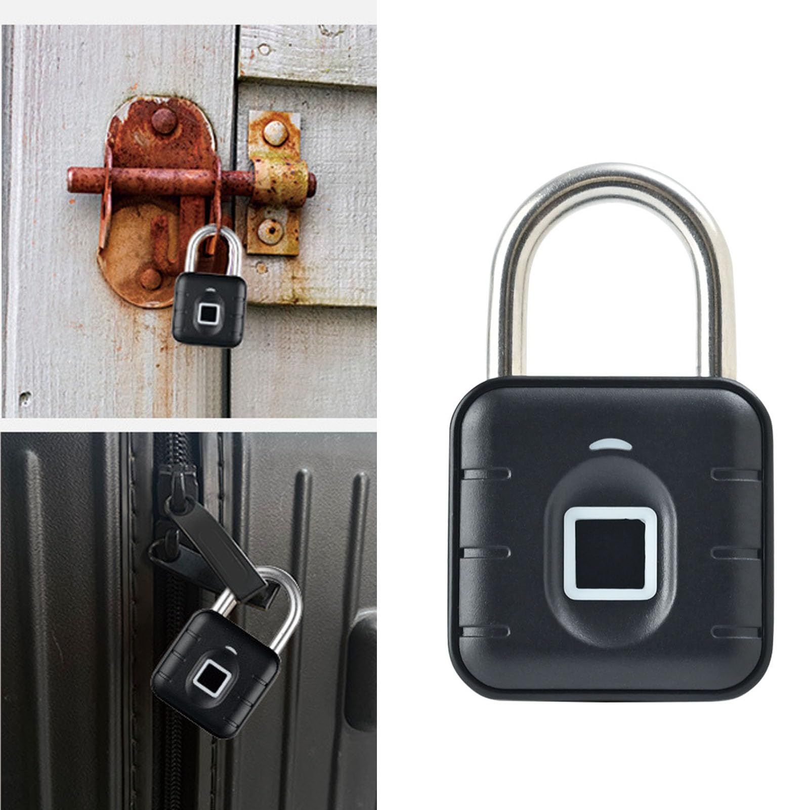 Fingerprint Lock Biometric Smart Keyless Locker Small Rainproof for Bags for bags view 5