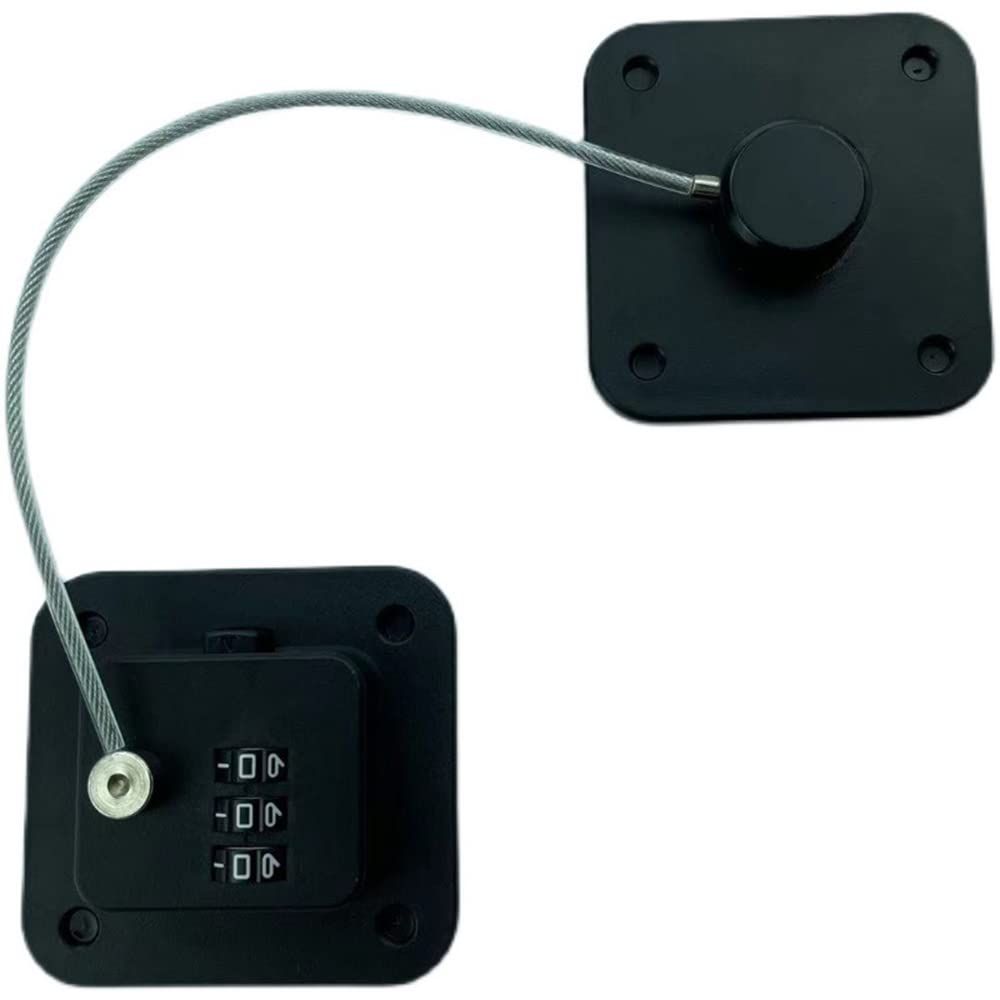 Refrigerator Combination Lock 3 Digital Password Baby Child Safety for Drawers view 4
