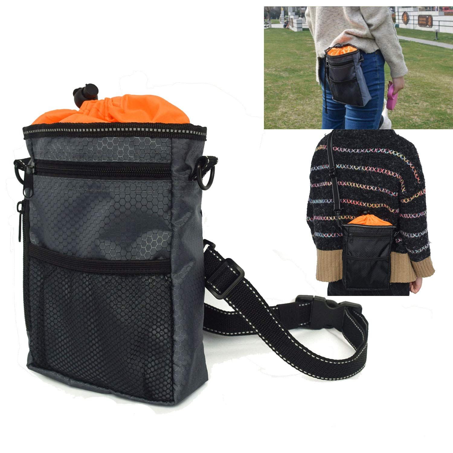 Pouch Pet Training Bag with 2 Bags view 2