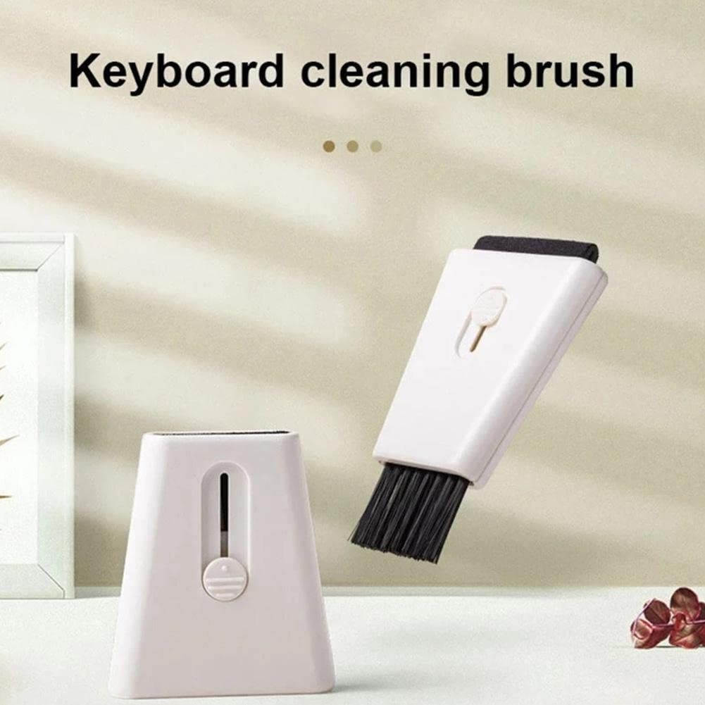 3pcs Keyboard Cleaning Brush Retractable Double Head Computer Monitor Clean view 2