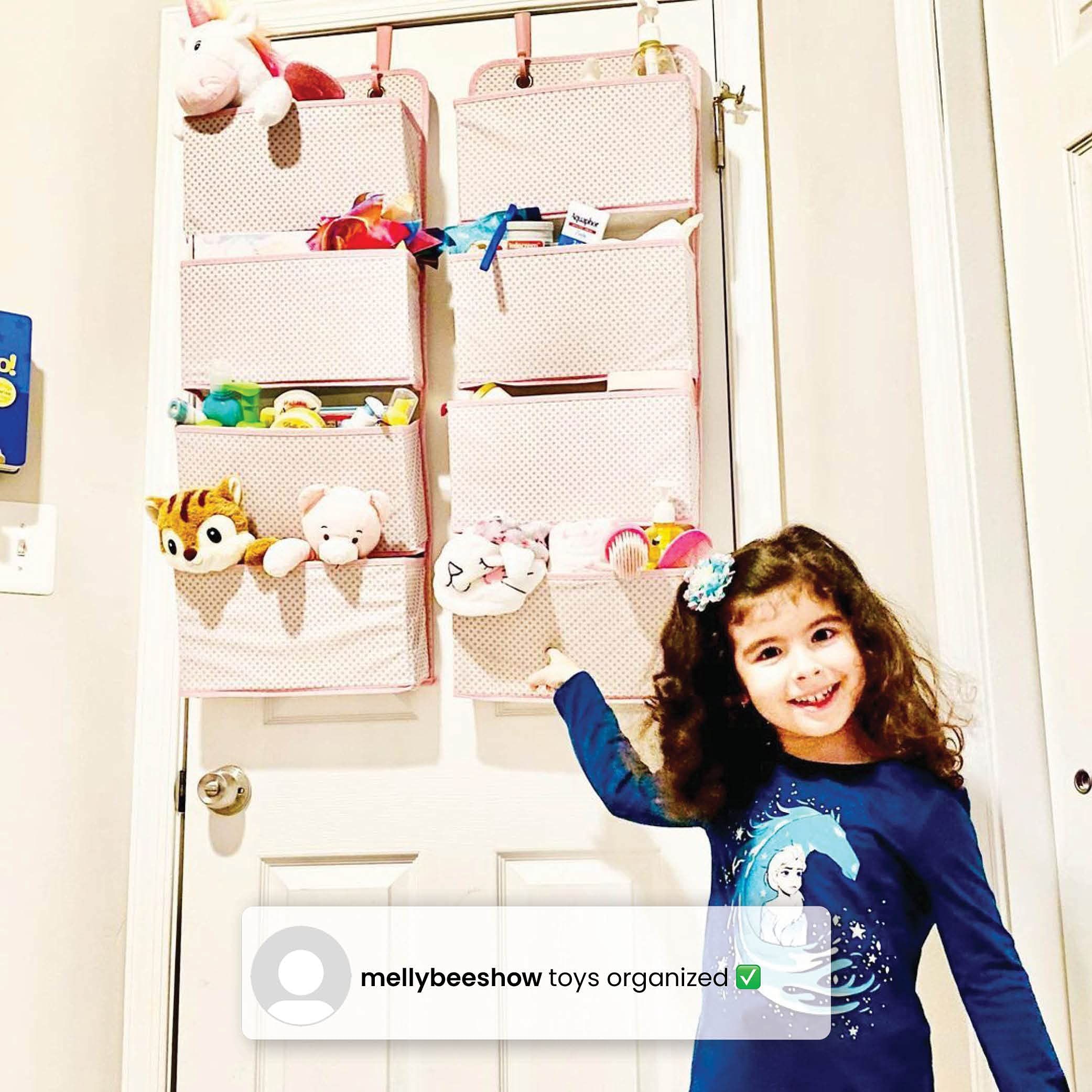Children 4 Pocket Over The Door Hanging Organizer - 2 Pack view 5