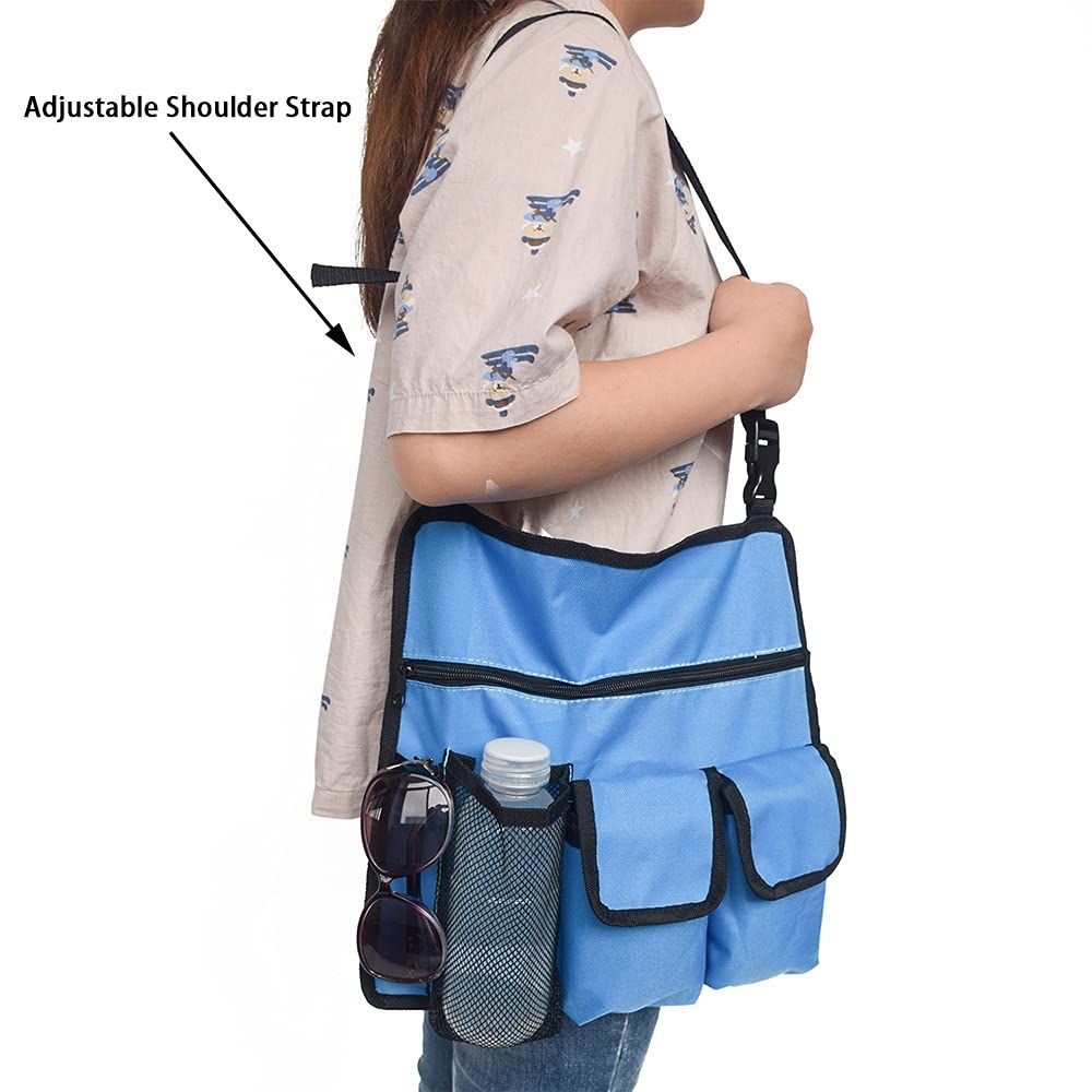 Chair Armrest Organizer Bag for Beach Camping Storage Organizer Side Hanging view 3