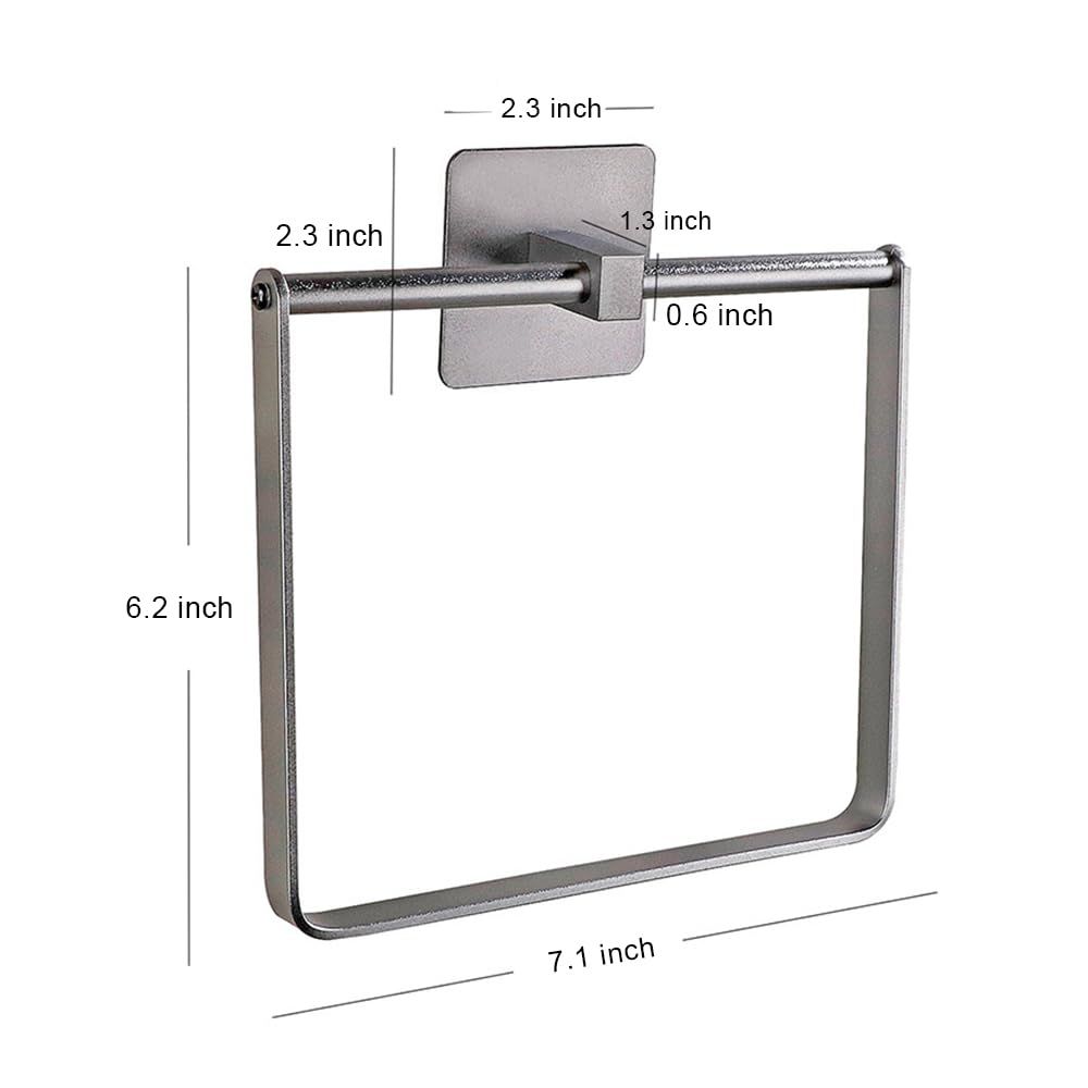 Bathroom Towel Bar, Towel Rack Wall Mounted Metal Towel Holder Heavy Duty view 4