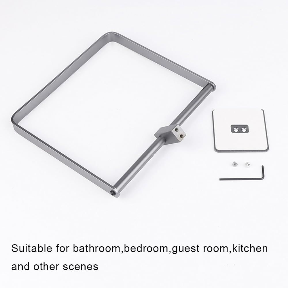 Bathroom Towel Bar, Towel Rack Wall Mounted Metal Towel Holder Heavy Duty view 5
