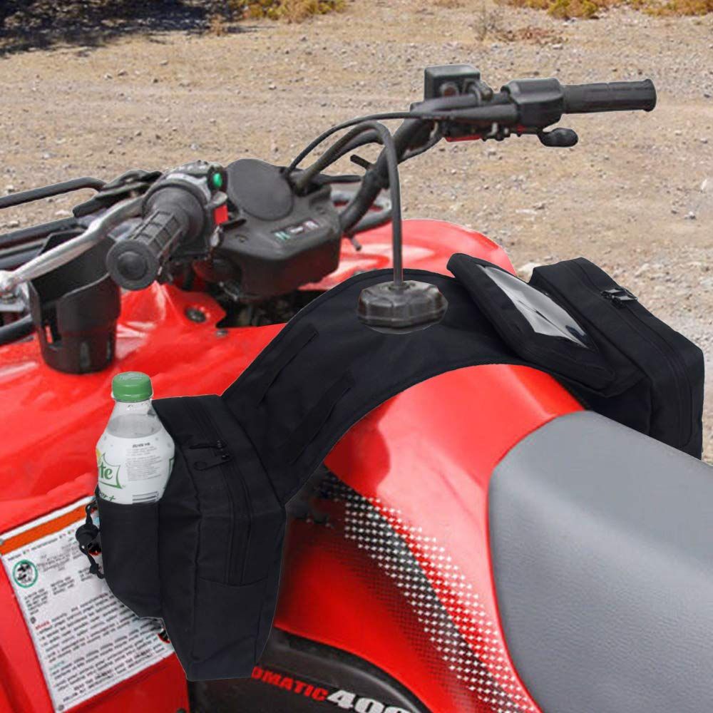 Durable Universal ATV Fender Bag Waterproof Front Accessories Storage Pack view 3