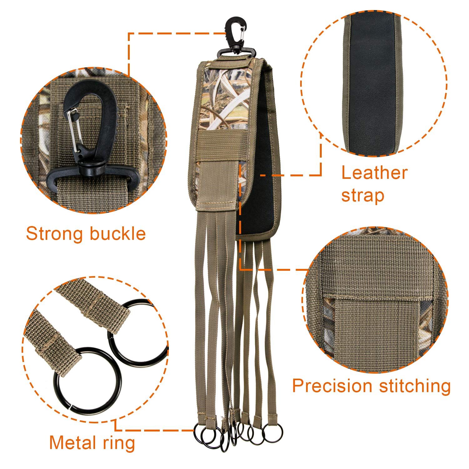Limit Deluxe Game Strap Bottom Land Slip Ring Tote Carrier Waterfowl Floating view 3