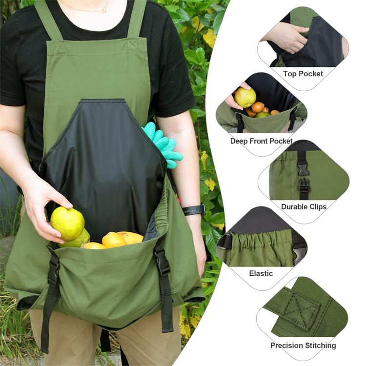 Gardening Apron with Pockets view 4