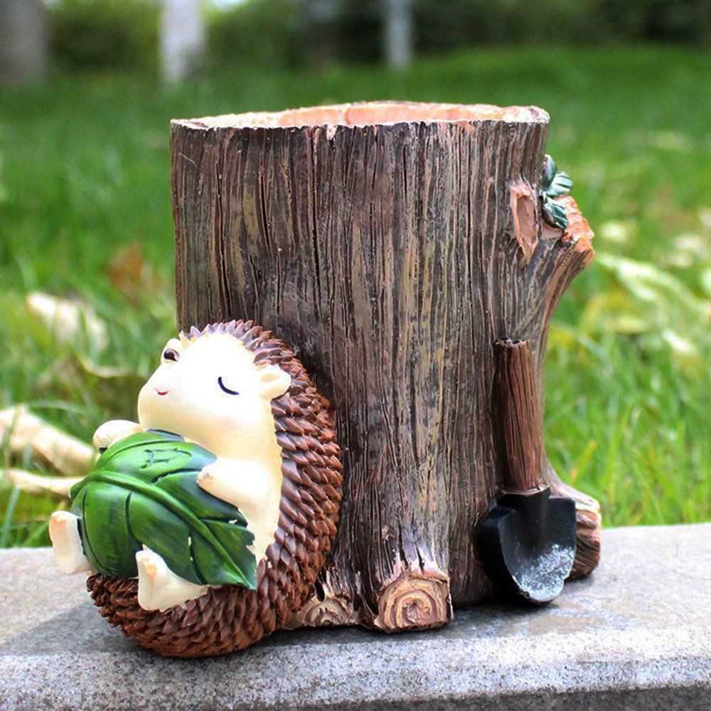 Cute Hedgehog Desk Pen Pencil Pot Holder view 5