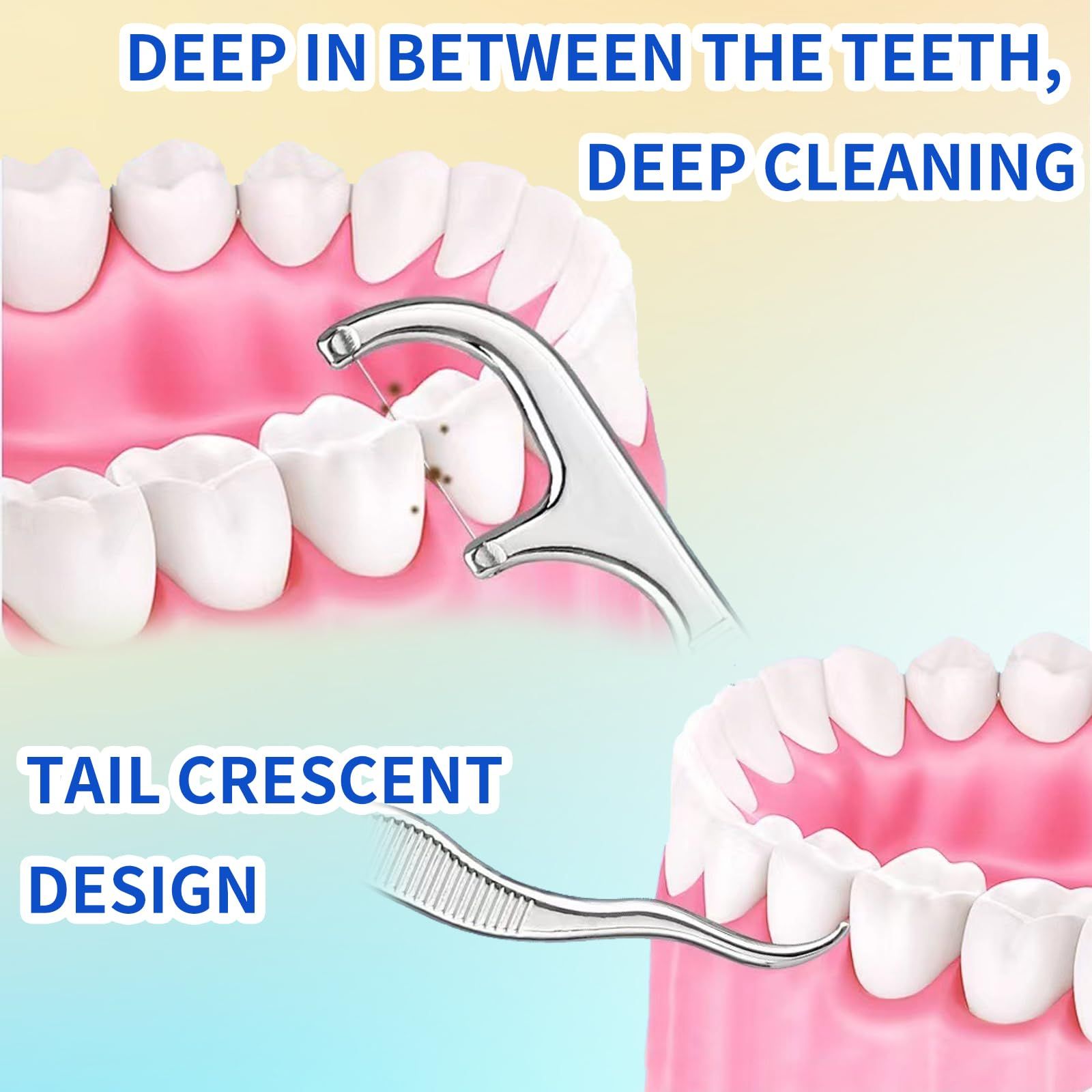Metal Toothpicks for Teeth Set (7Pcs ) view 5