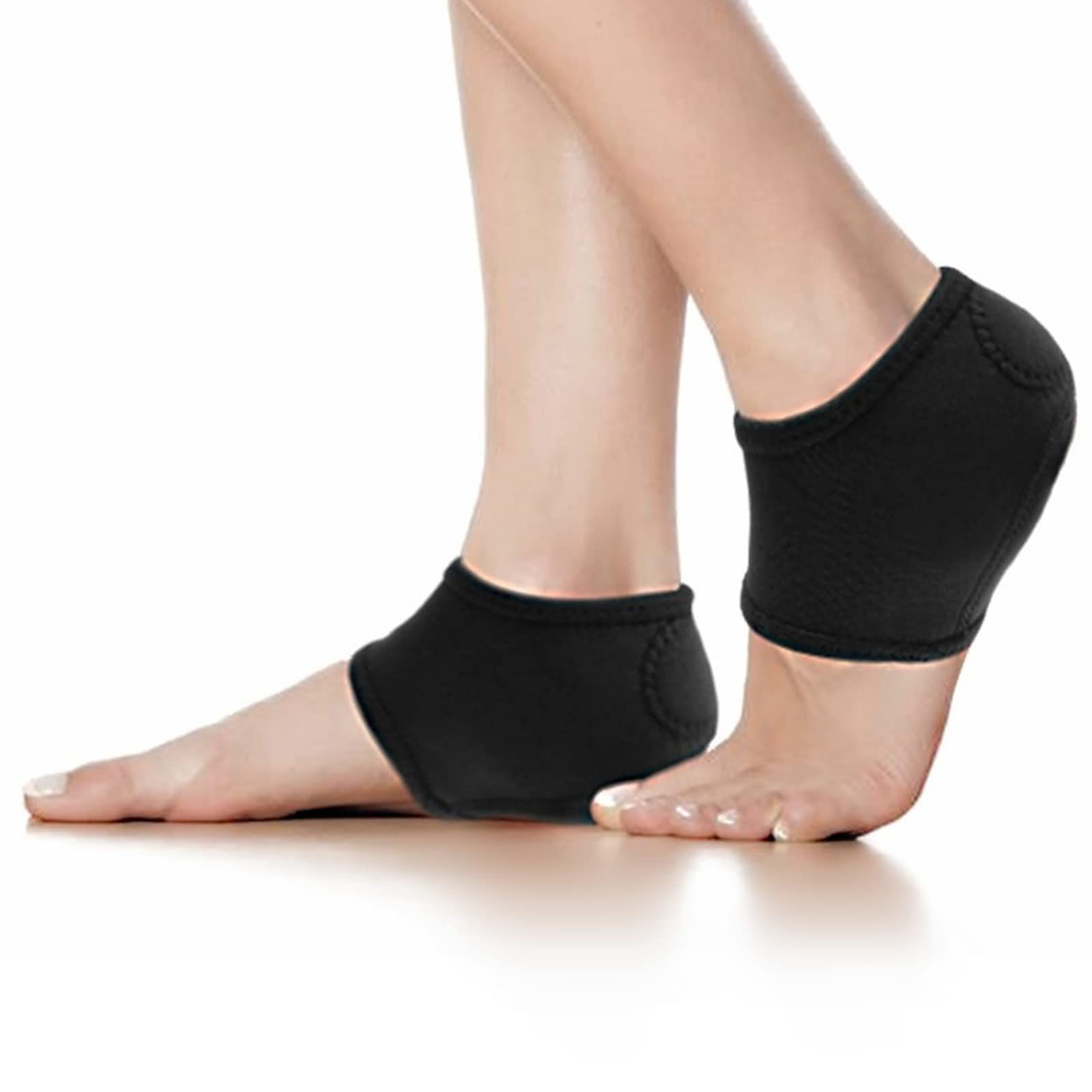 Heel Cushions Protectors Cups - Adjustable Breathable Heel Sleeve Protectors