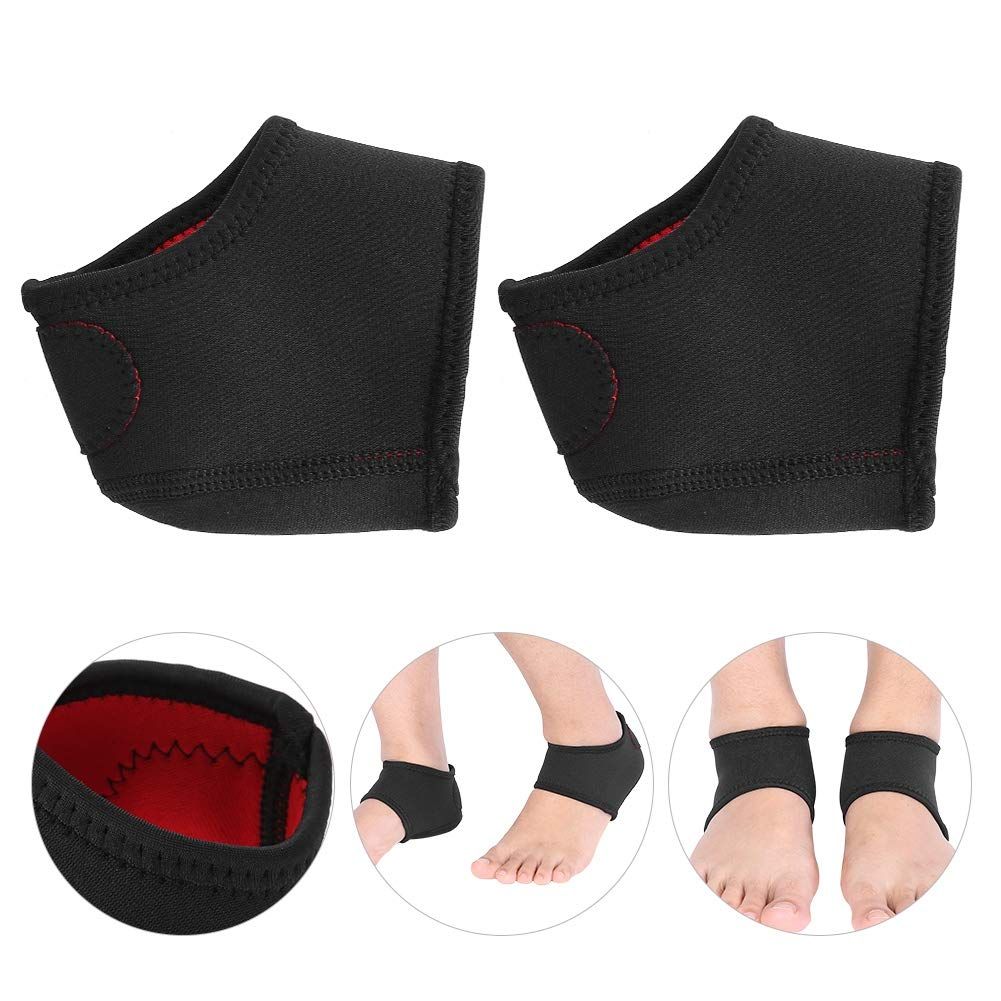Heel Cushions Protectors Cups - Adjustable Breathable Heel Sleeve Protectors view 4