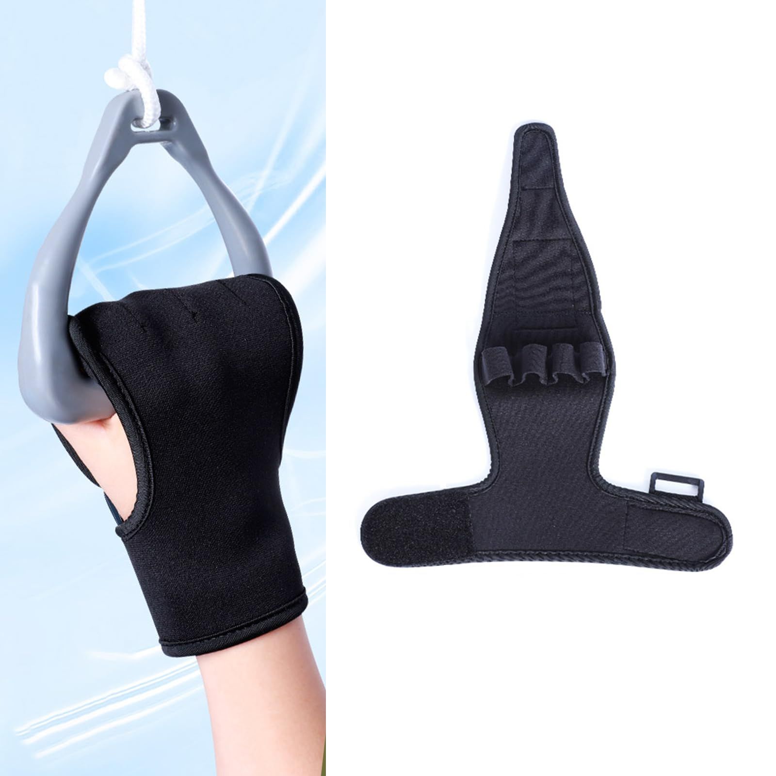 Hand Wrist Brace Finger Splint Anti-Spasticity Rehabilitation Gloves - Hand