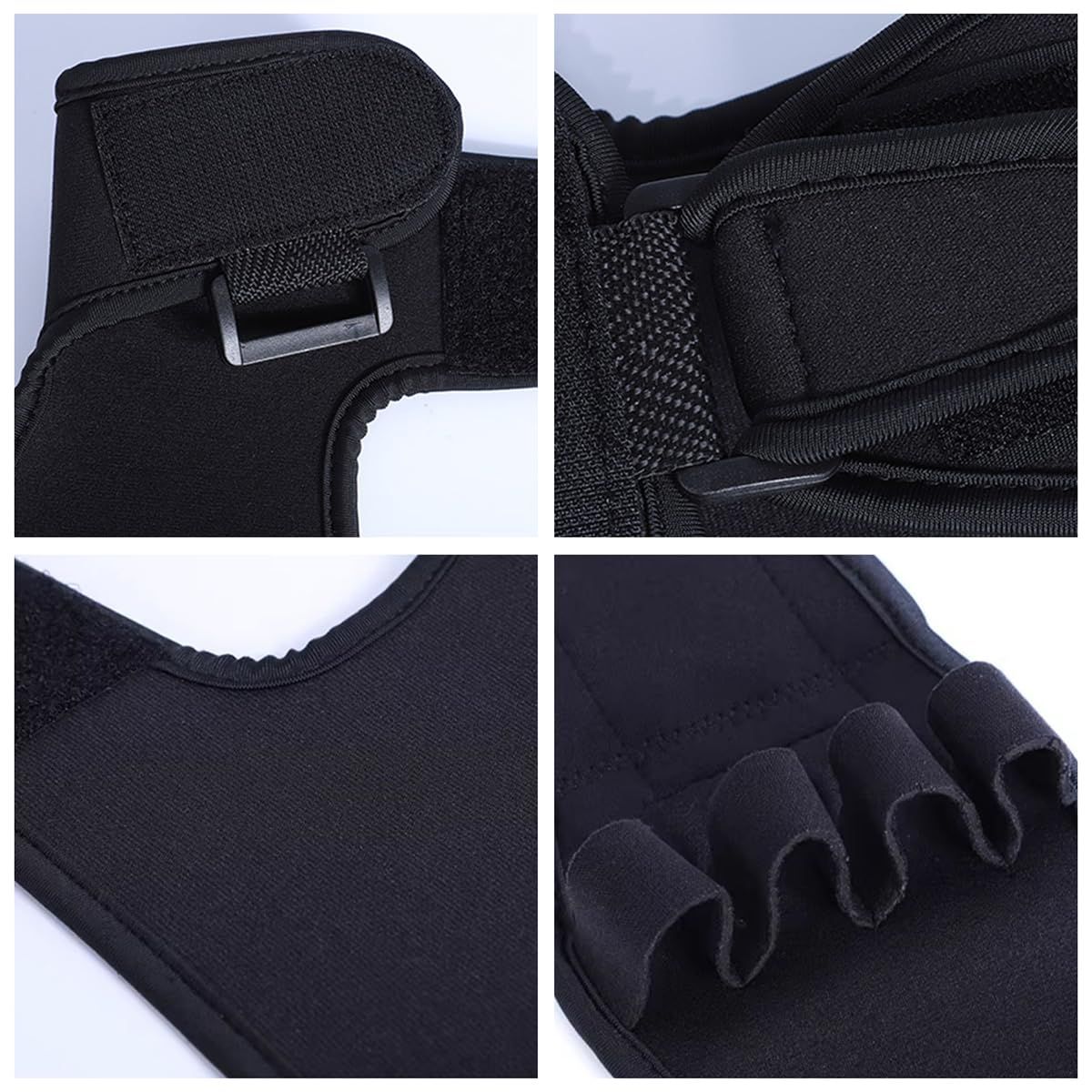 Hand Wrist Brace Finger Splint Anti-Spasticity Rehabilitation Gloves - Hand view 4