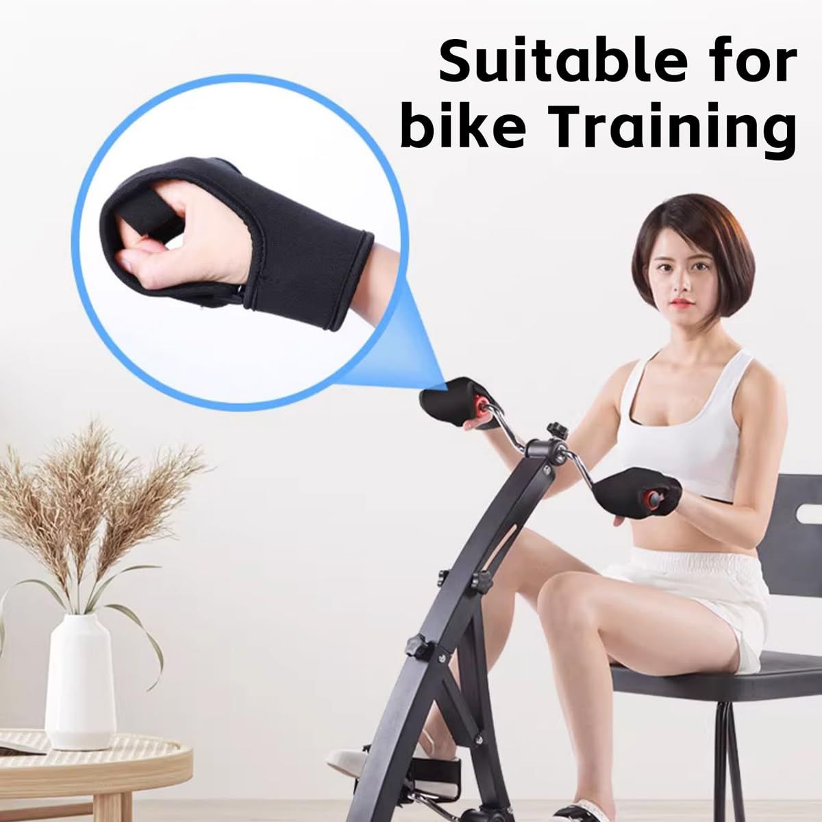 Hand Wrist Brace Finger Splint Anti-Spasticity Rehabilitation Gloves - Hand view 5
