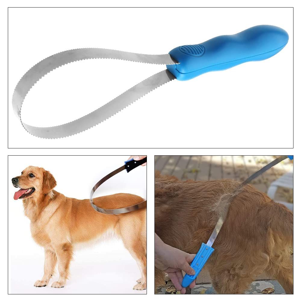 Dual-Sided Shedding Blade Shedding Blade Horse Hair Brush Horse Shedding Tool view 4