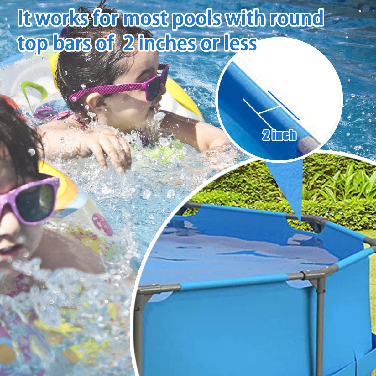 4Pcs Poolside Cup Holders for Above Ground Pools view 4