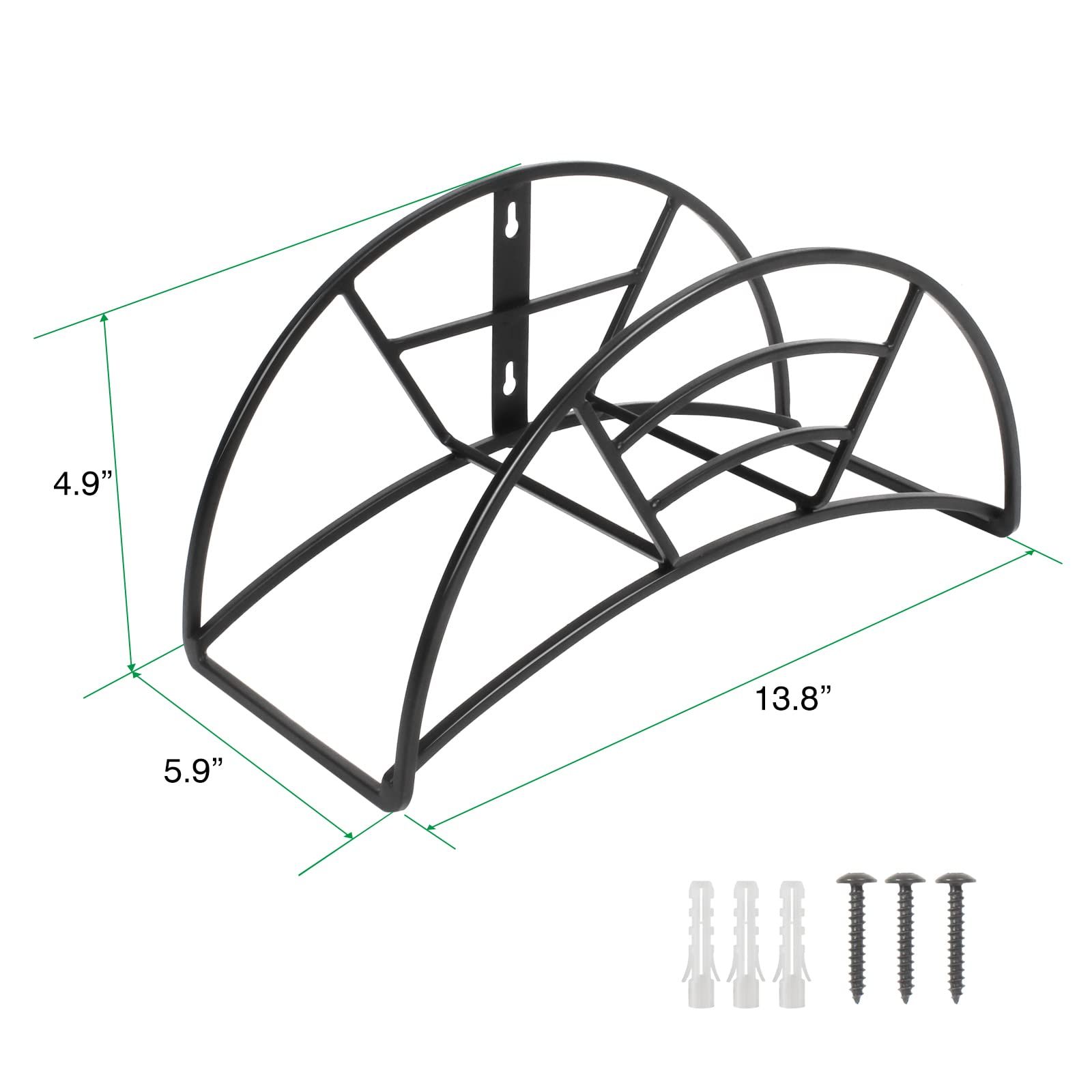 Wall Mount Garden Hose Holder view 2