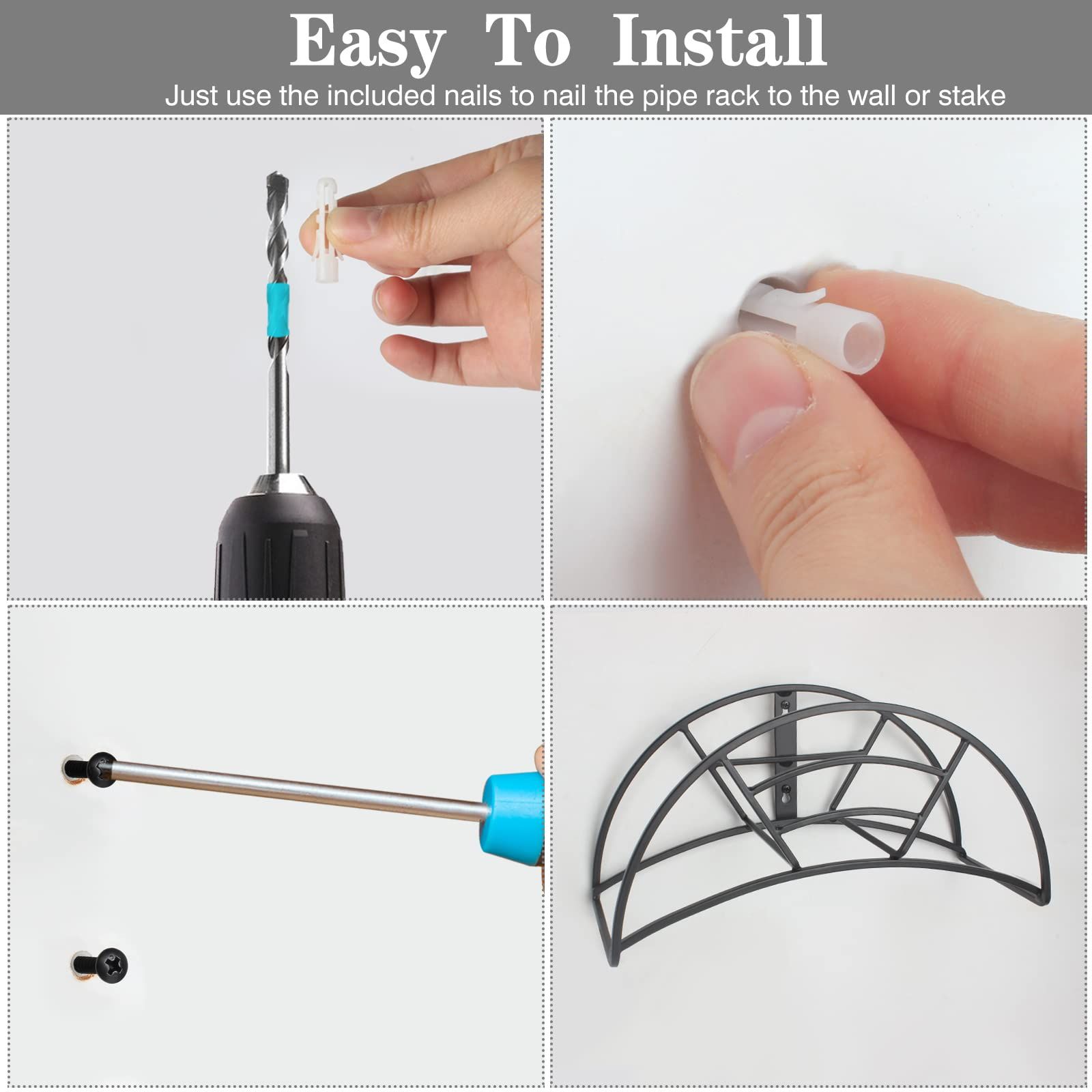 Wall Mount Garden Hose Holder view 5