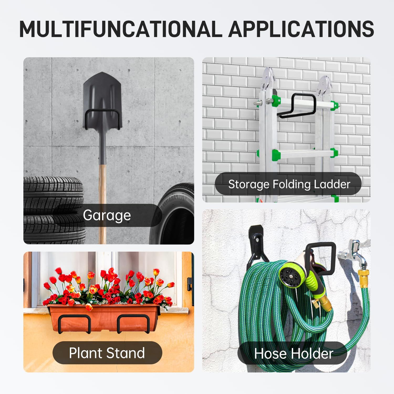 Garden Hose Holder Wall Mount view 5