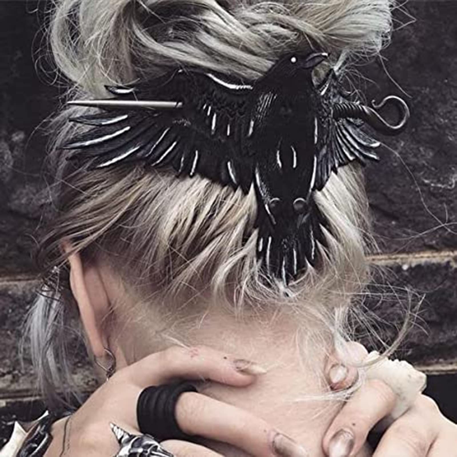Creative Raven Hair Clip