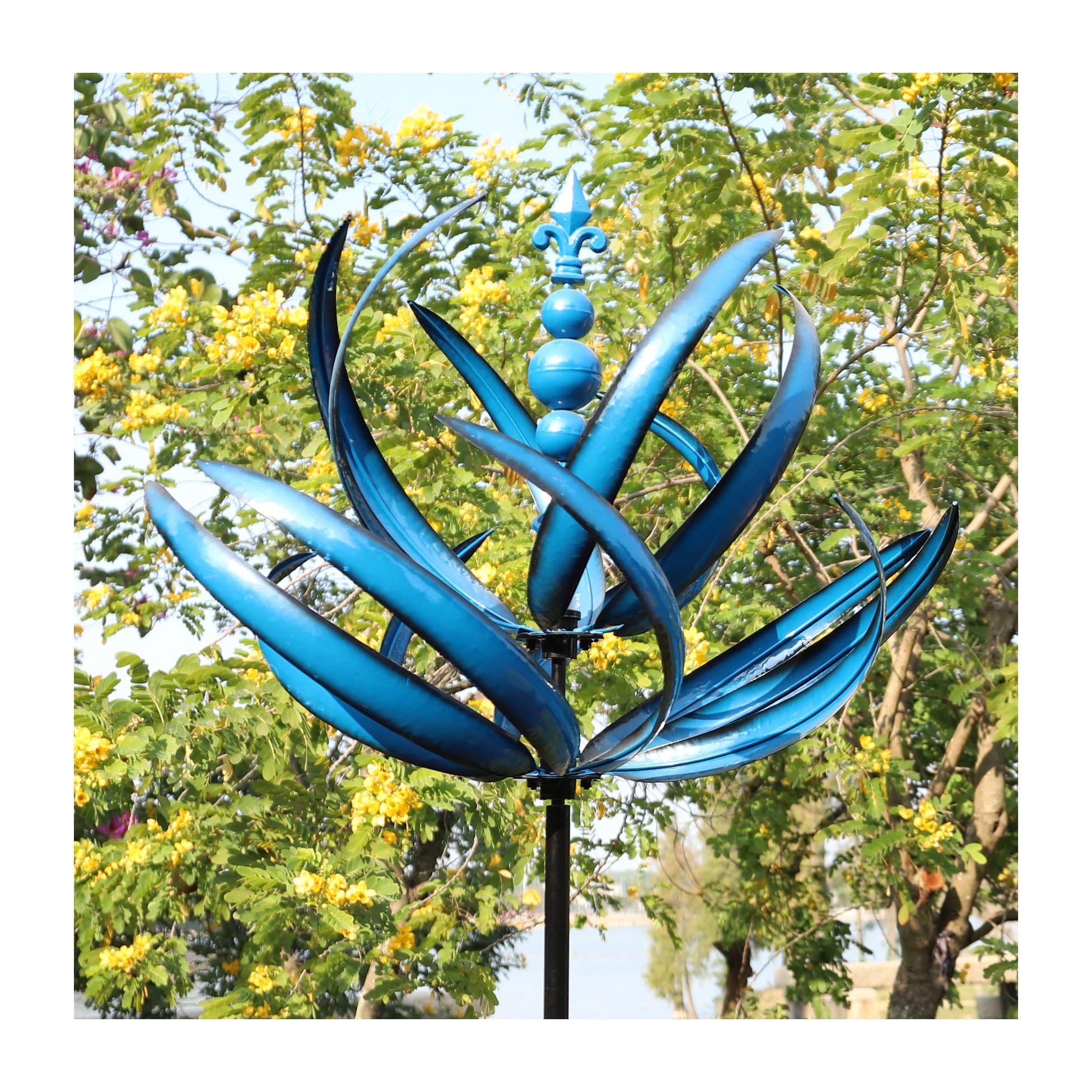 Wind Spinner for Yard and Garden - Large Metal Kinetic Wind Sculptures