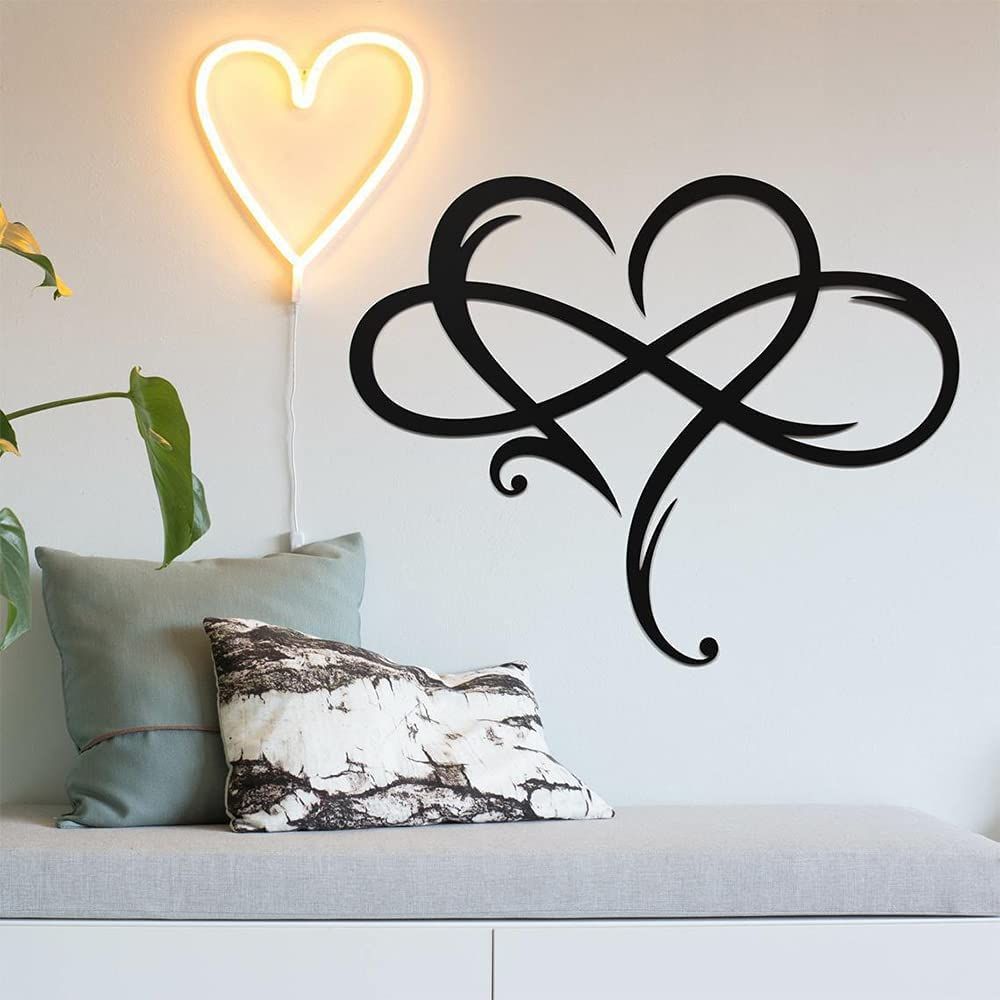 Infinity Heart Wall Decor view 2