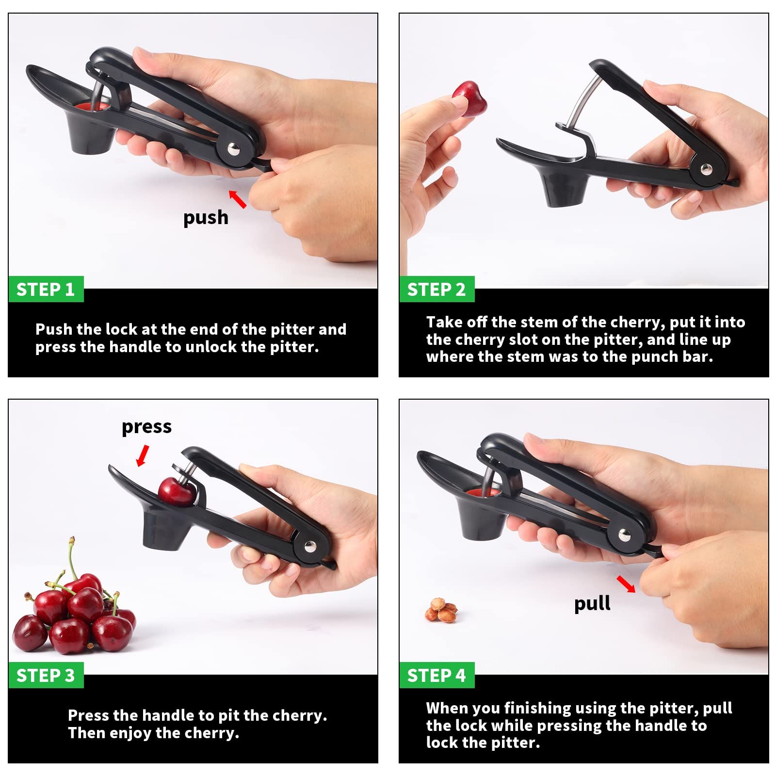 2 Packs Cherry Pitter Tools view 3
