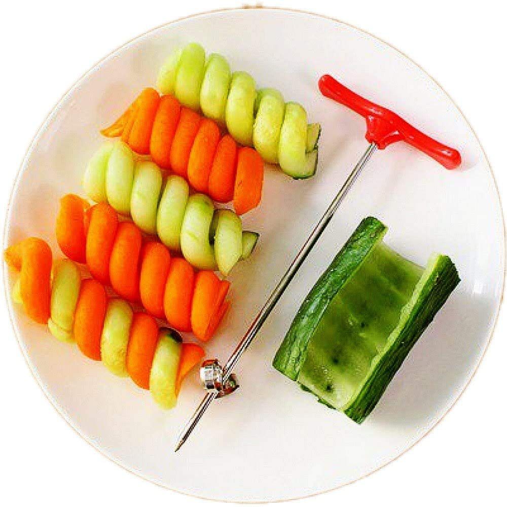 Fruit Spiral Knife Spiral Knife Vegetable Coiler Scroller Stainless Steel