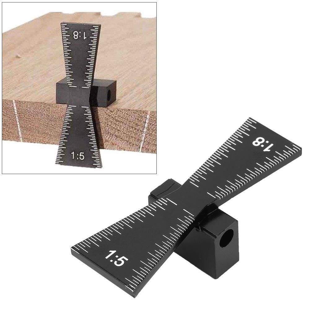 Dovetail Marker, Aluminum Alloy Dovetail Marking Jig, Woodworking Dovetail view 2