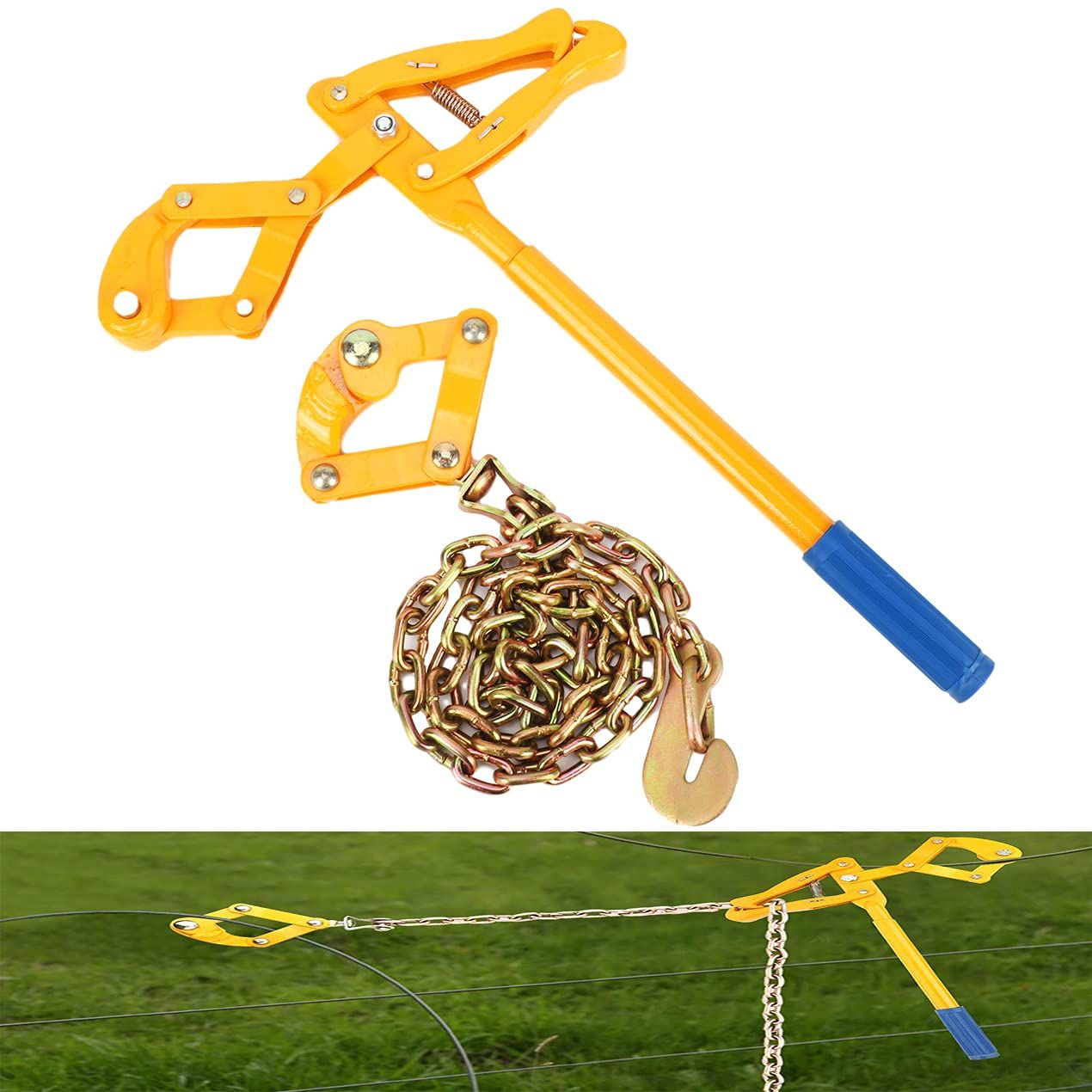Fence Stretcher Tensioner Chain Strainer Heavy Duty Fence Puller Energiser