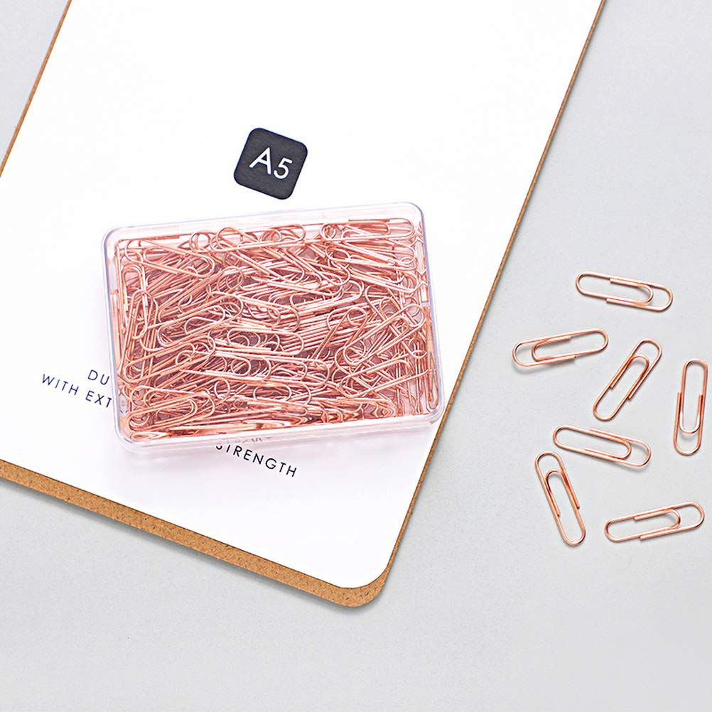 240 Pcs Rose Gold Paper Clips view 4