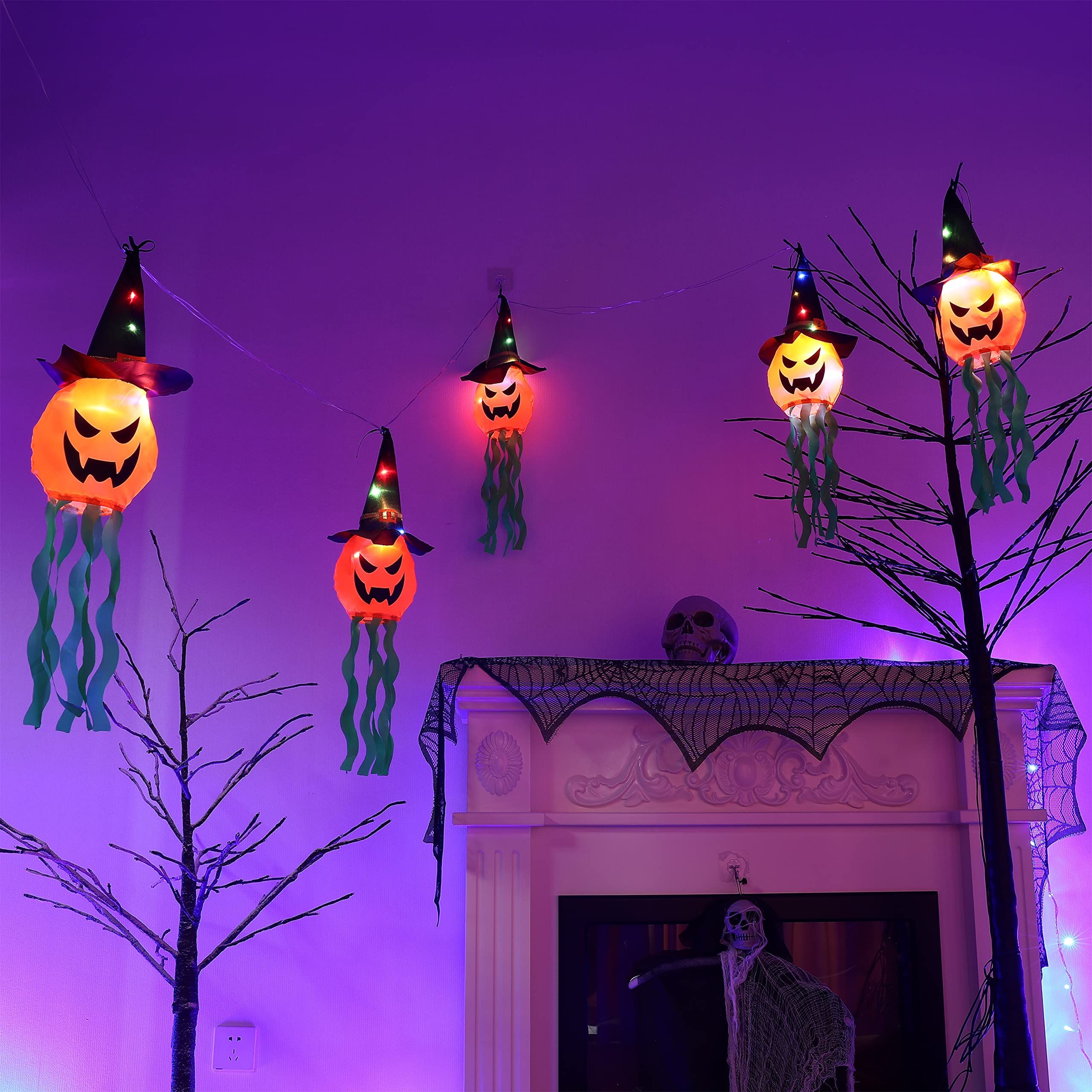 Halloween Decorations String Lights Outdoor Hanging view 5